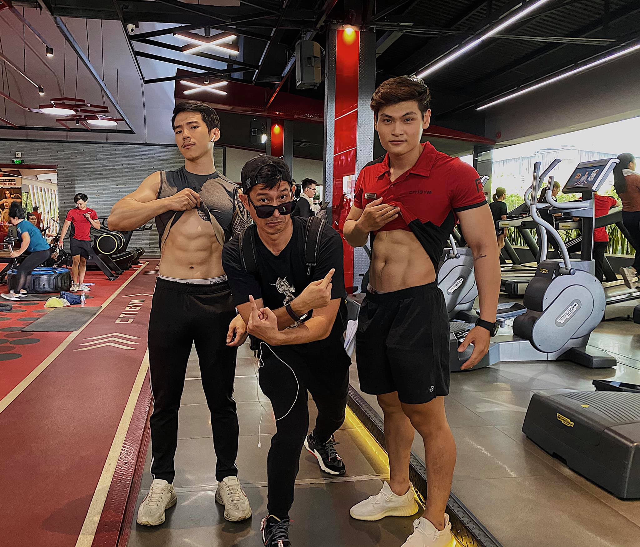 Diễn viên Huy Khánh đột kích phòng tập Citigym, bật mí tips có body 6 múi thần tốc