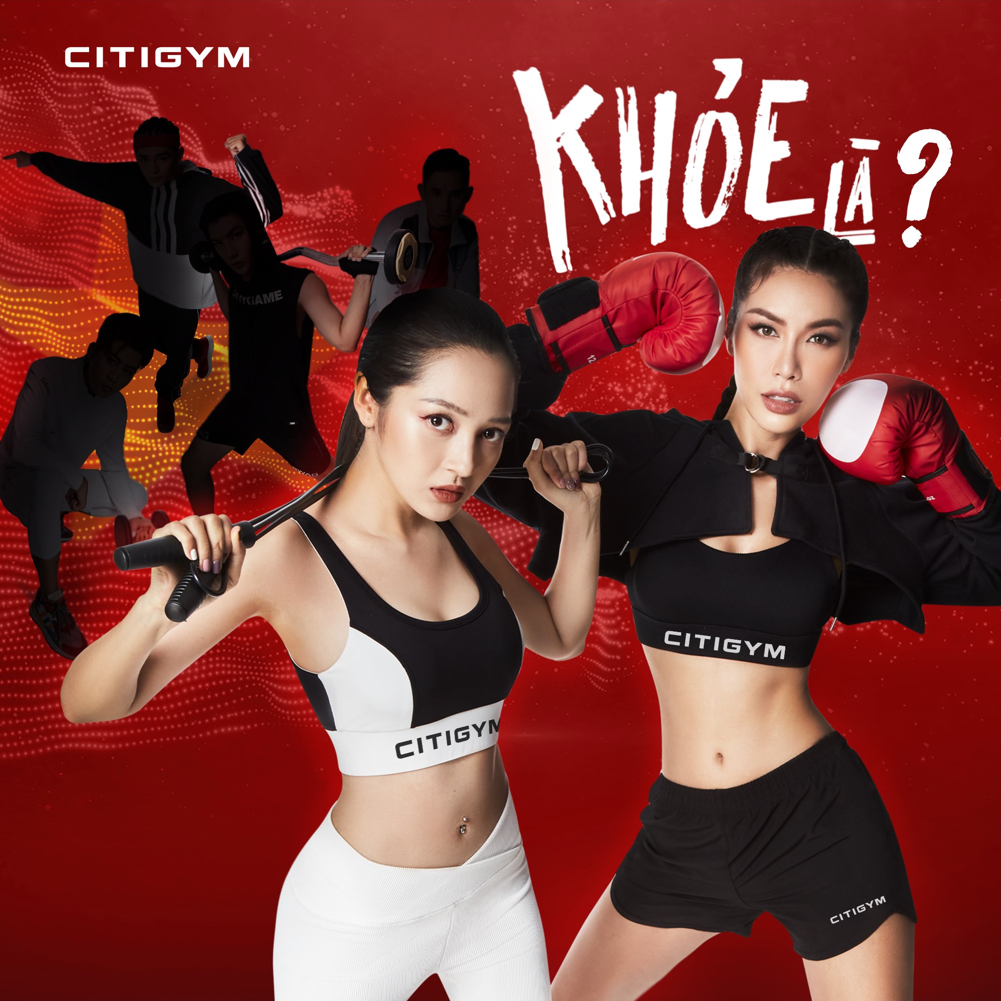 Minh Tú, Bảo Anh trong thông điệp Khỏe là yêu nước của CITIGYM