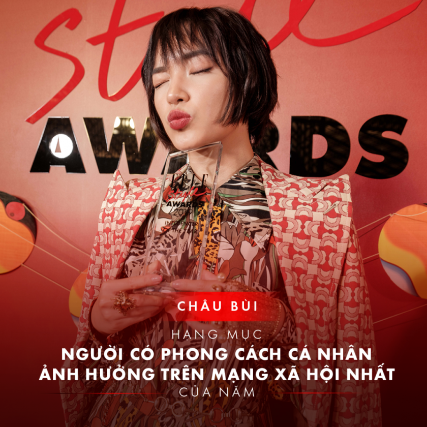 CITIGYM ĐỒNG HÀNH CÙNG ELLE STYLE AWARDS 2019 – CHÂU BÙI LÀ NGƯỜI CÓ PHONG CÁCH CÁ NHÂN ẢNH HƯỞNG NHẤT TRÊN MẠNG XÃ HỘI