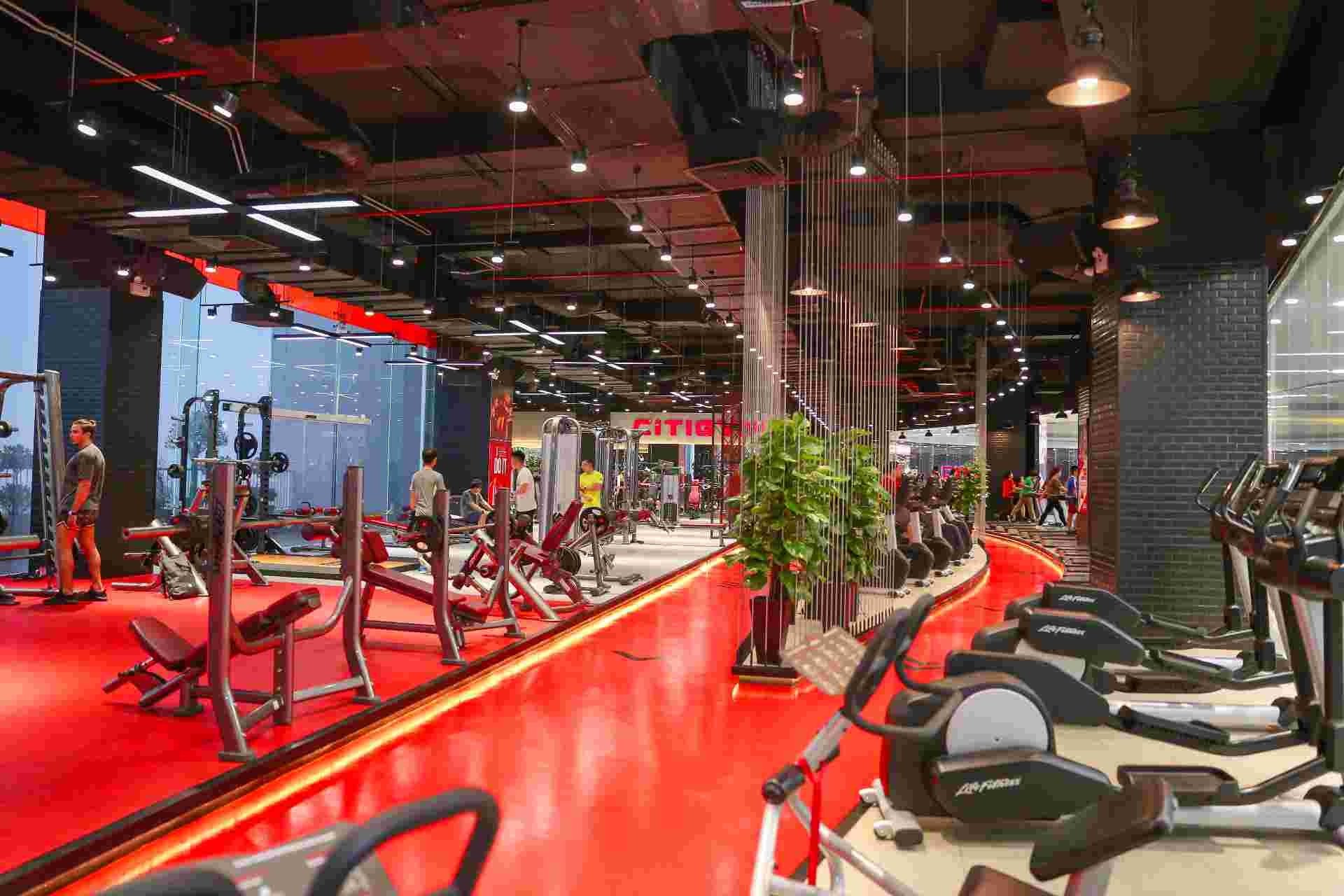 CITIGYM được xây dựng theo phong cách hiện đại, tối giản nhưng vô cùng tinh tế.