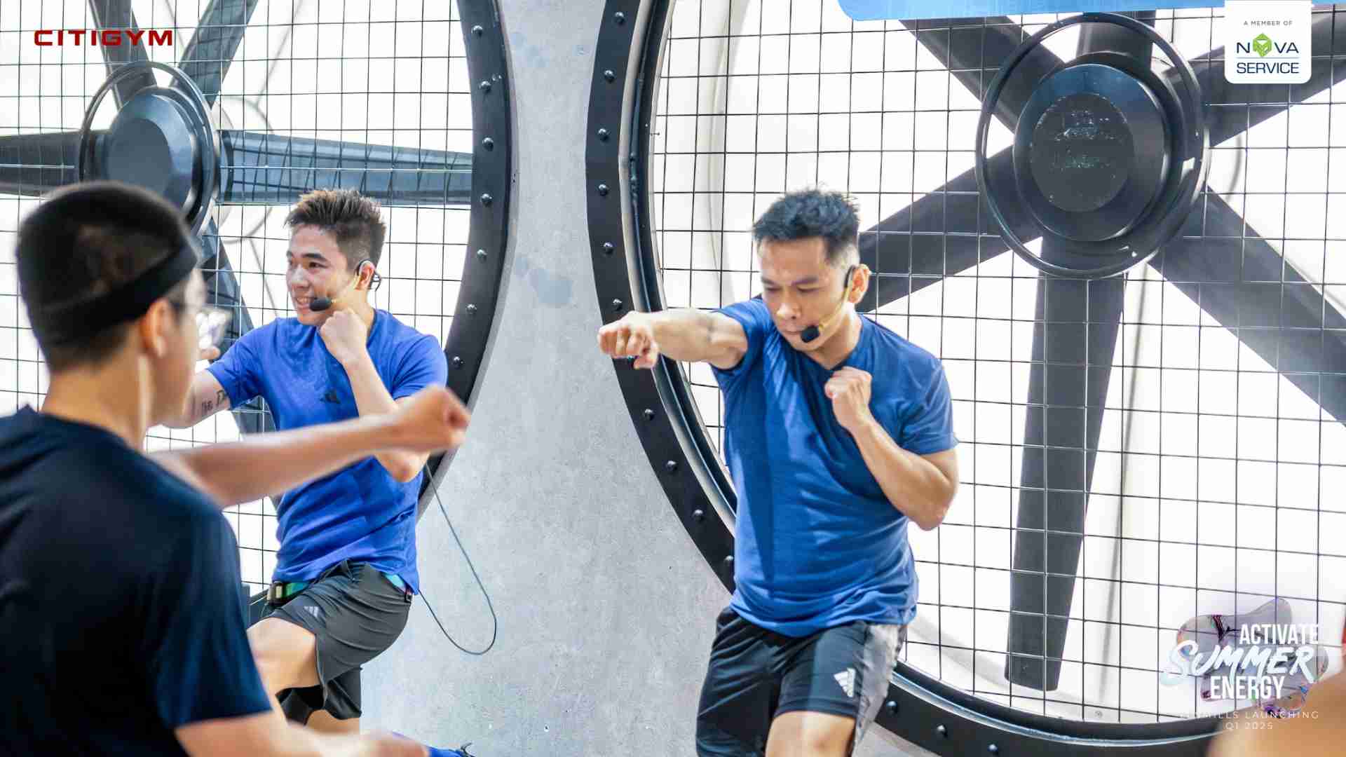 Body Combat là một chương trình luyện tập thể thao theo nhóm (group X) có cường độ cao, lấy cảm hứng từ các môn võ thuật
