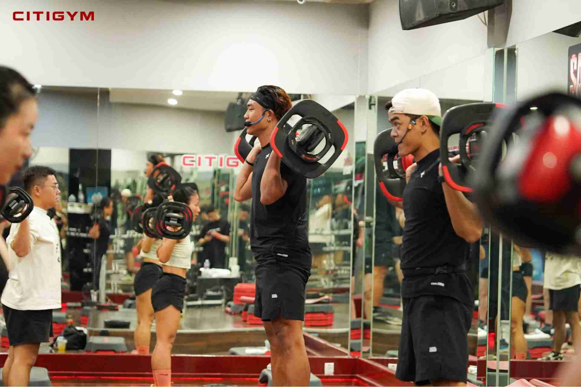 Body Pump là một chương trình tập luyện thể hình theo nhạc, được thiết kế bởi Les Mills