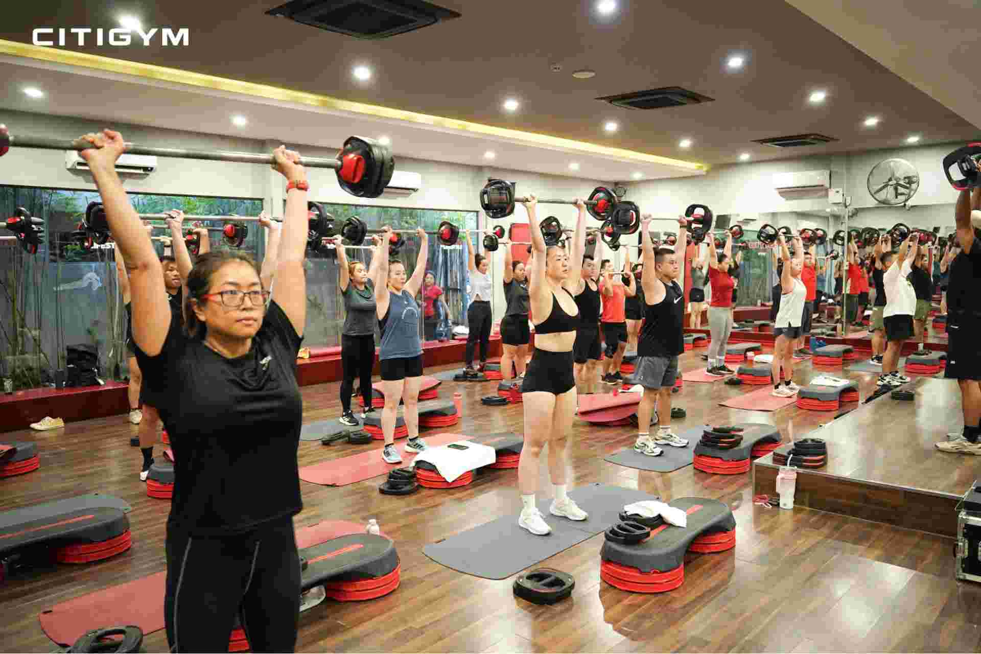 CITIGYM là đối tác chính thức được cấp phép bản quyền từ Les Mills để triển khai bộ môn Body Pump tại Việt Nam
