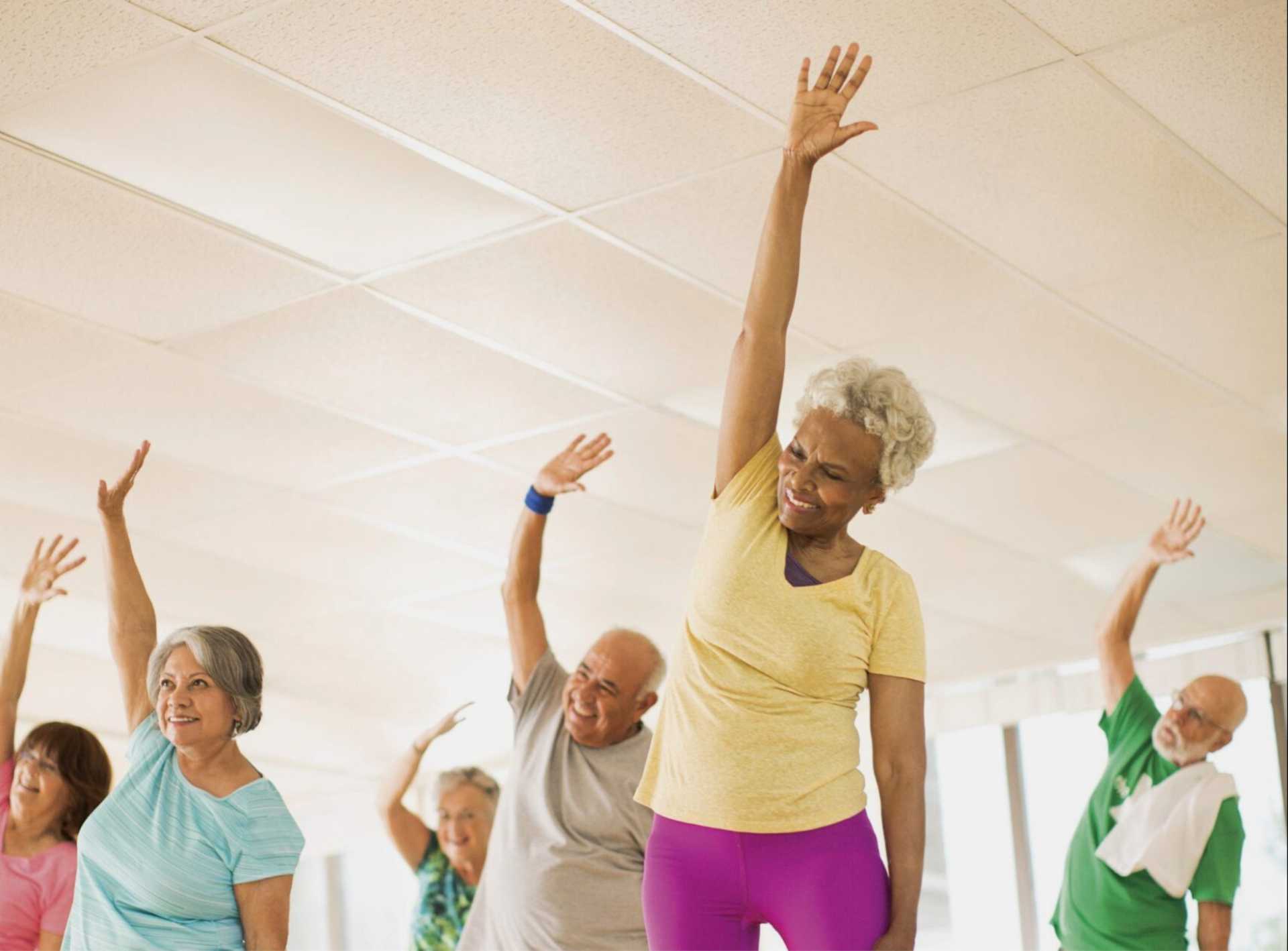Zumba Gold là bài tập hoàn hảo cho người cao tuổi hay người mới bắt đầu tập luyện vì có độ tác đơn giản