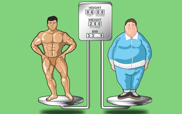 Kết quả hình ảnh cho chỉ số bmi không đáng tin