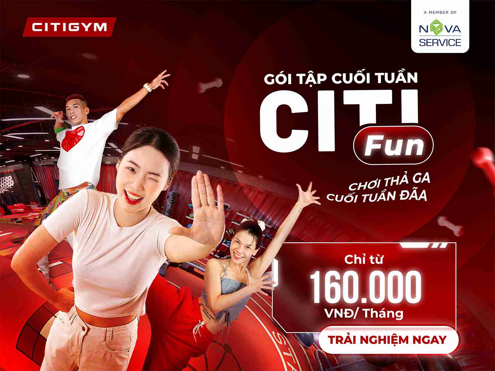 NÂNG CAO SỨC KHỎE VỚI GÓI CITILITE VÀ CITIFUN TỪ CITIGYM