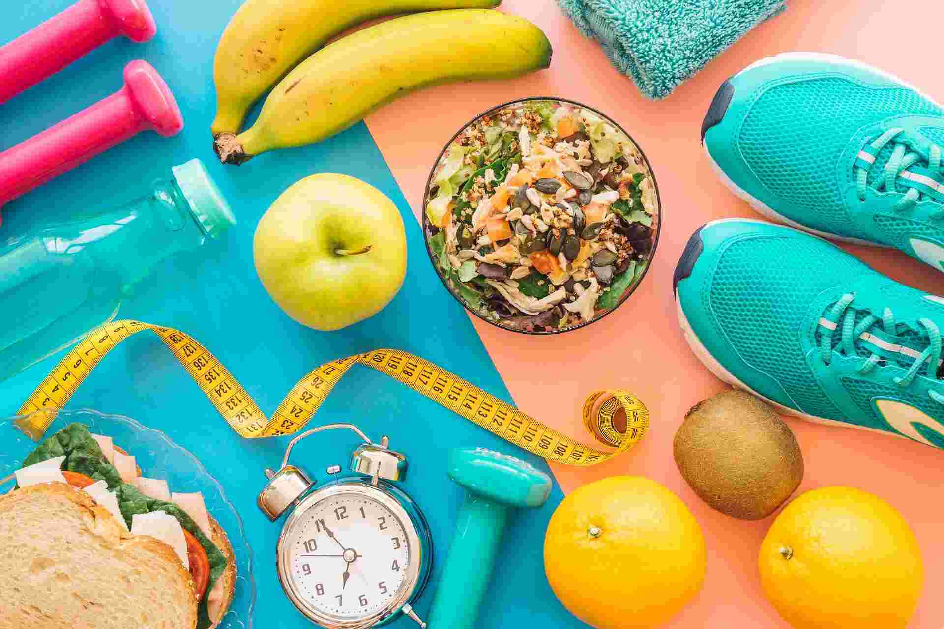 Tập gym và chế độ ăn uống hợp lí