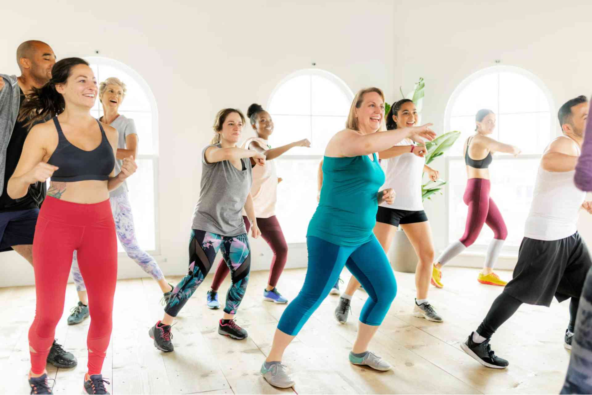 Hãy đảm bảo trang phục thật thoải mái khi tham gia lớp học Zumba