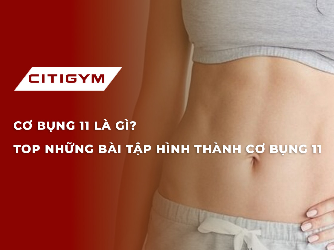 Cơ bụng 11 là gì? Top những bài tập hình thành cơ bụng 11