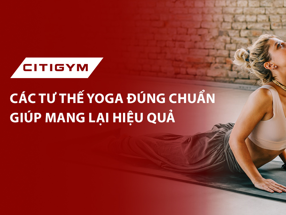 Các tư thế yoga đúng chuẩn giúp mang lại hiệu quả