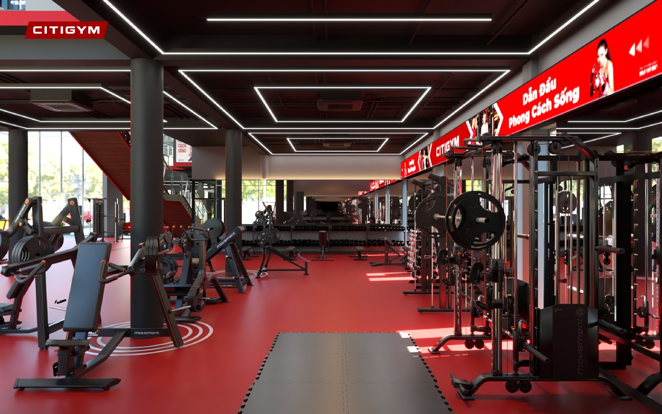 phòng gym tân phú citigym