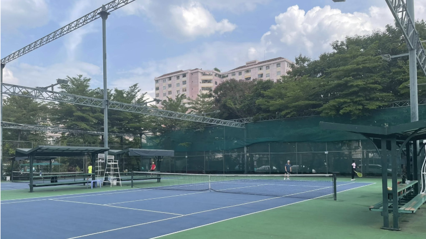 Sân tennis Khánh Hội Quận 4 cho người yêu thể thao